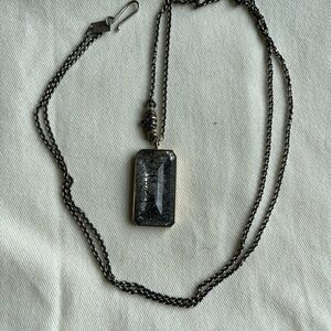 Jamie Joseph Rutilinated Quartz Convertible Necklace Rare